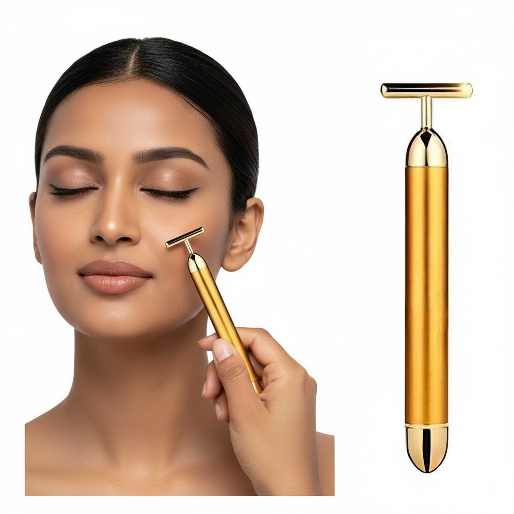 24K Gold Beauty Bar – Lift, Tone & Glow Instantly!