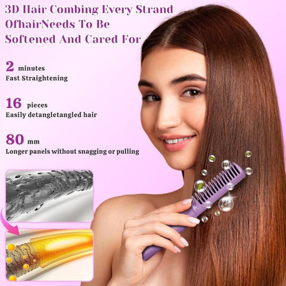 Meneflix Portable Mini Hair-Straightener Comb