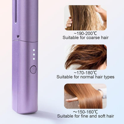 Meneflix Portable Mini Hair-Straightener Comb