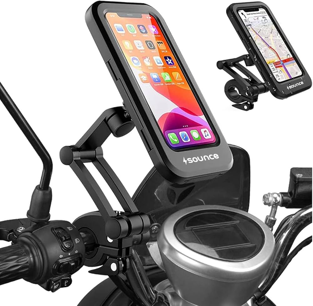 Universal 360 Rotation Bike Waterproof Cell Phone Holder.